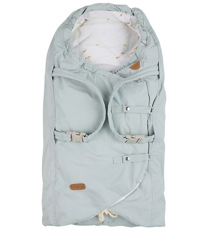 Voksi Baby Carrier - Carry - 80/100 - Dusty Green Flying Voksi Baby Carrier - Carry - 80/100 - Dusty Green Flying