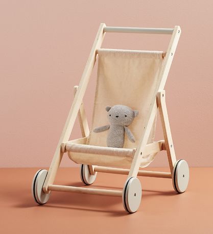 Kids Concept Doll Stroller - Nature Kids Concept Doll Stroller - Nature