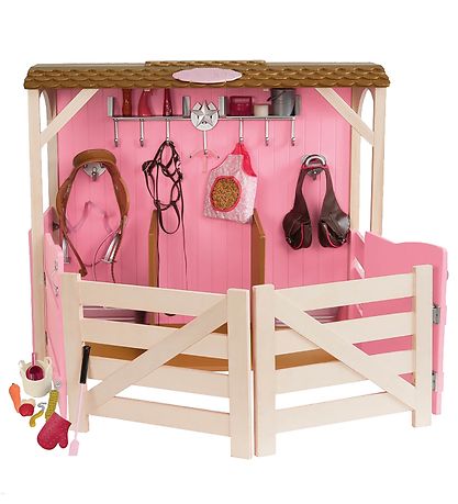 Our Generation Pferdestall - 64x53 cm - Rosa Our Generation Pferdestall - 64x53 cm - Rosa