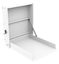 BabyDan Wall-mounted Changing Table - 58x75x75 cm - White BabyDan Wall-mounted Changing Table - 58x75x75 cm - White