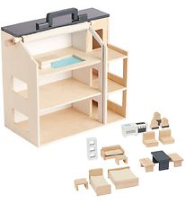 Kids Concept Dockhus - Trä - 34x39x19 cm - Aiden