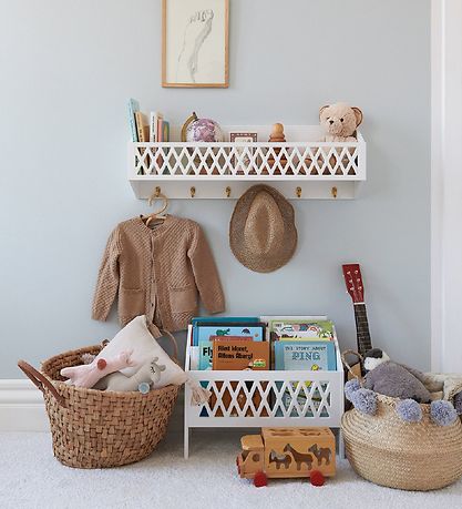 Cam Cam Bücherregal - Harlequin - Weiß