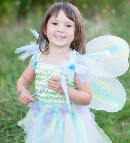 Great Pretenders Búningur - Fiðrilda álfur - Grænt/Blár