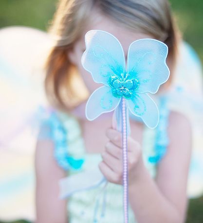 Great Pretenders Búningur - Fiðrilda álfur - Grænt/Blár