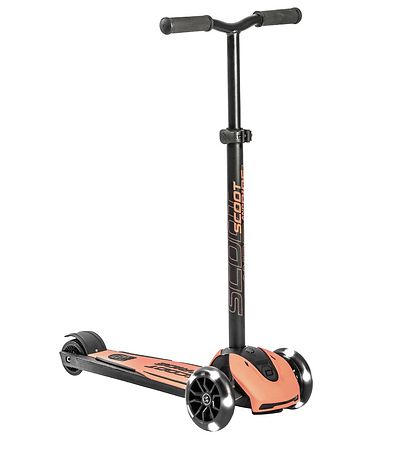 Highway Kick 5 Scoot and Ride - LED - Peach
