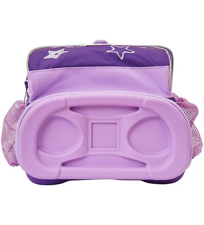 LEGO® School Backpack w. Gymsack - Stars - Purple w. Stars