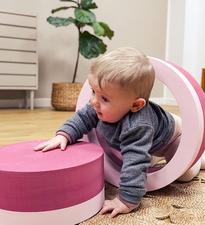 Écharpe Tube bObles - Ø: 36 cm - Medium+ - Bleu