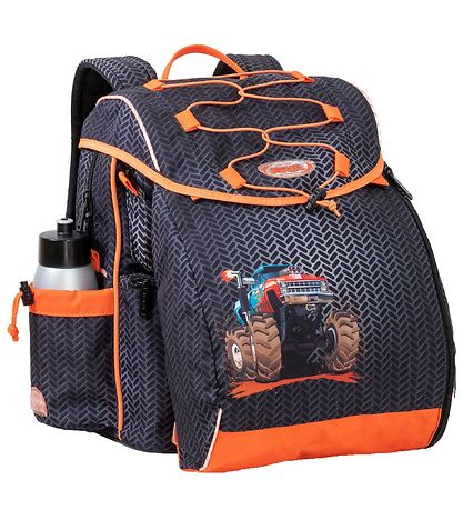 Jeva School Backpack - Intermediate - Monster Wheels