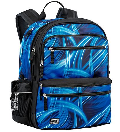 Jeva School Backpack - Square - Lightning Jeva School Backpack - Square - Lightning