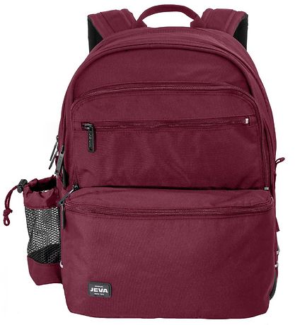 Jeva School Backpack - Square - Sangria Jeva School Backpack - Square - Sangria