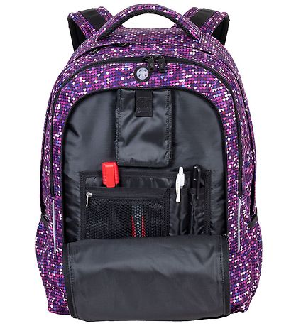 Jeva School Backpack - Survivor - Mosaic Jeva School Backpack - Survivor - Mosaic