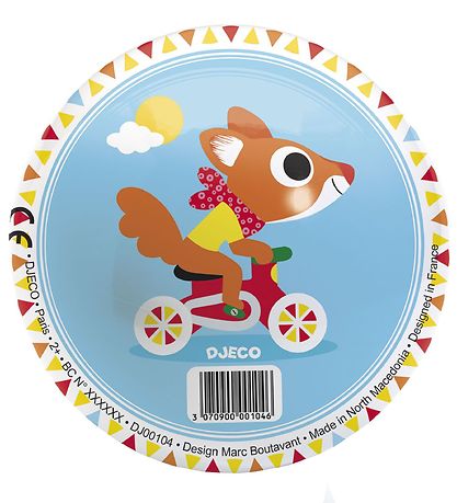 Djeco Ball - 12 cm - Cute Race