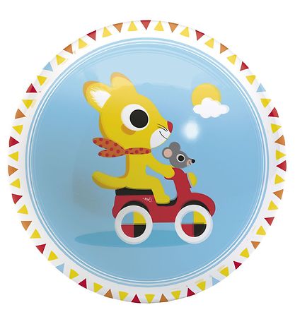 Djeco Ball - 12 cm - Cute Race