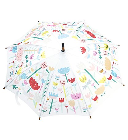 Vilac Umbrella For Kids - Flower Girl - Pink Vilac Umbrella For Kids - Flower Girl - Pink