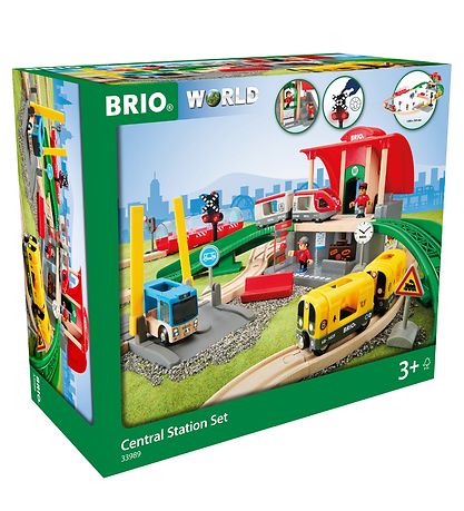 BRIO Toys - Central station Set - 37 Parts 33989 BRIO Toys - Central station Set - 37 Parts 33989