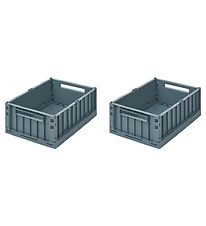 Liewood Foldable Boxes - 36x25x13,5 cm - Medium - 2-Pack - Westo Liewood Foldable Boxes - 36x25x13,5 cm - Medium - 2-Pack - Westo