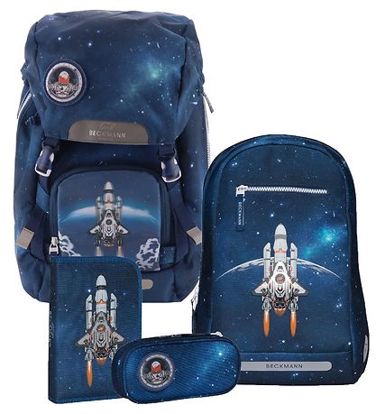 Beckmann Schooltas Set - Classic Maxi - Space Mission Beckmann Schooltas Set - Classic Maxi - Space Mission
