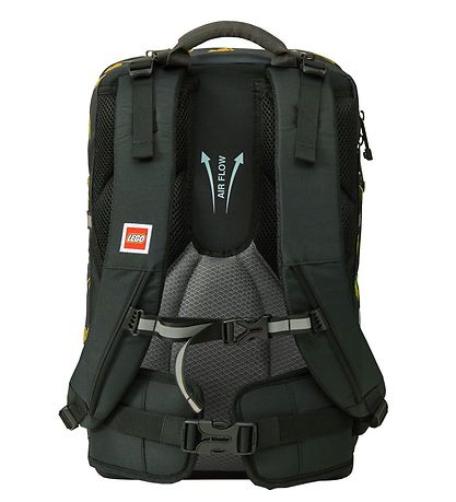 LEGO® Ninjago School Backpack w. Gymsack - Golden Team - Grey