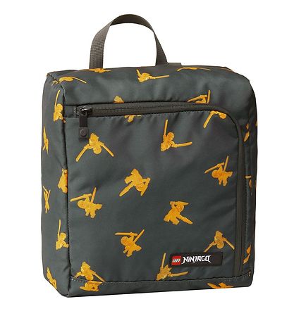 LEGO® Ninjago School Backpack w. Gymsack - Golden Team - Grey