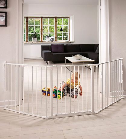 BabyDan Safety Grille Grille - Flex L - 146-223 cm - White BabyDan Safety Grille Grille - Flex L - 146-223 cm - White