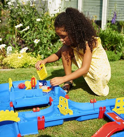 AquaPlay Wasserbahn - 79 Teile - 145x156 cm - Amphibische Welt