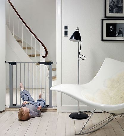 BabyDan Sicherheitsgitter - Premier - 73-80 - Silber