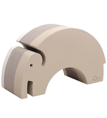 bObles Elephant - Large - 55x21x31 cm - Sand Grey bObles Elephant - Large - 55x21x31 cm - Sand Grey