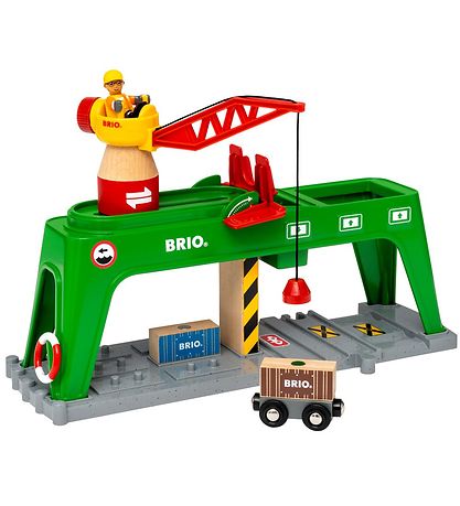 BRIO Toys - Container crane 33996