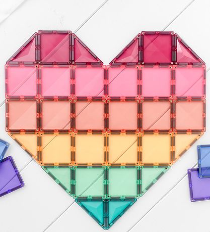 Connetix Magnet set - 202 Parts - Pastel MEGA Pack