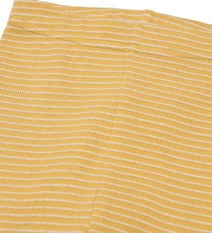 Petit by Sofie Schnoor Leggings - Lily - Yellow w. Stripes
