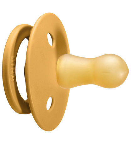 Bibs Colour Dummies - Size 2 - Natural Rubber - Mustard