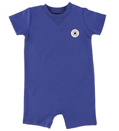 Converse Set - Summer Romper/Socks - Converse Blue Converse Set - Summer Romper/Socks - Converse Blue