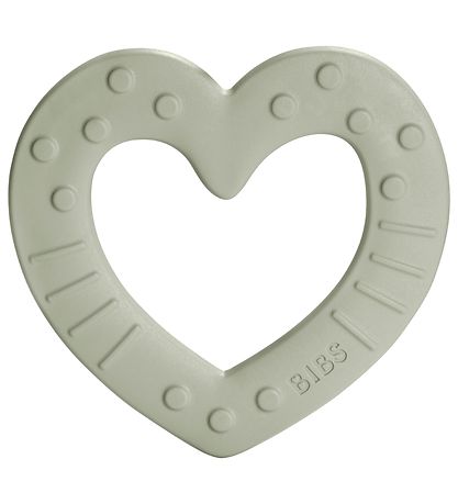 BIBS Bijtring - Heart - Sage
