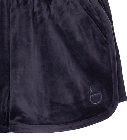 Shorts Designers Remix - Velours - Frances - Noir