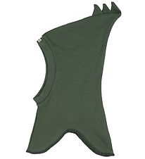 Racing Kids Balaclava - Single Layer - Green w. Thanks Racing Kids Balaclava - Single Layer - Green w. Thanks