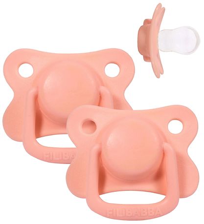 Filibabba Speen - 2-pack - 6m+ - Peach