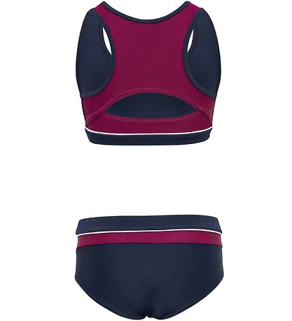 Hummel Bikíní - hmlBell - UV50+ - Dökkblátt/Bordeaux