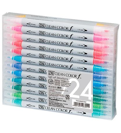 Marqueurs Magiques Zig - Clean Stylo de couleur - 24 pièces Marqueurs Magiques Zig - Clean Stylo de couleur - 24 pièces