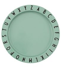 Assiette Design Letters - Tritan - Eat & Learn - Vert Assiette Design Letters - Tritan - Eat & Learn - Vert