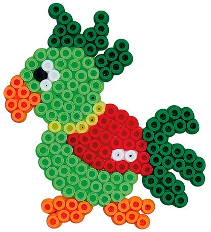 Hama Midi Bead Set - 3000 pcs + 4 Plates - Multicolour Hama Midi Bead Set - 3000 pcs + 4 Plates - Multicolour