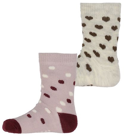 Minymo Socks - 5-pack - Rose Smoke