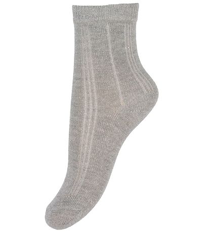 Minymo Sneaker-socken - 2er-Pack - Pale Gold/Silber Minymo Sneaker-socken - 2er-Pack - Pale Gold/Silber