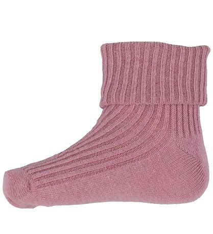 Minymo Socks- 3-pack - Rib - Rose Smoke Minymo Socks- 3-pack - Rib - Rose Smoke