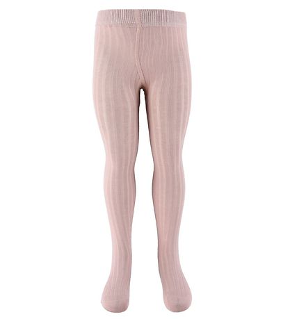 Minymo Strumpfhosen - 2er-Pack - Solid Rib - Rose Smoke