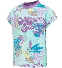 T-Shirt Hummel - hmlMer - Violet av. Motif T-Shirt Hummel - hmlMer - Violet av. Motif