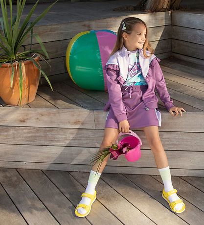 Hummel T-skjorte - hmlSea - Lilla m. Mønster Hummel T-skjorte - hmlSea - Lilla m. Mønster