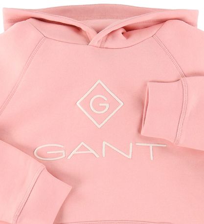 GANT Kapuzenpullover - Lock-Up - Pink