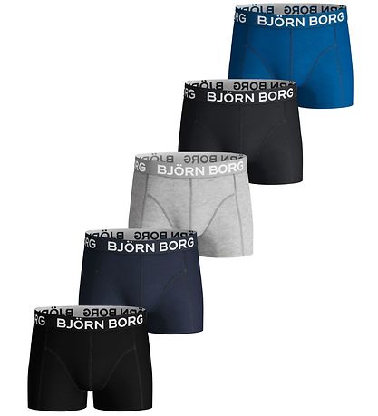 Björn Borg Boxershorts - 5-pack - Blue Denim