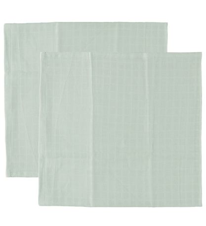 Cam Cam Muslin Cloth - 70x70 - 2-Pack - Dusty Green Cam Cam Muslin Cloth - 70x70 - 2-Pack - Dusty Green