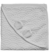 Cam Cam Babyhanddoek - 80x80 cm - Classic+ Grey m. Oren Cam Cam Babyhanddoek - 80x80 cm - Classic+ Grey m. Oren